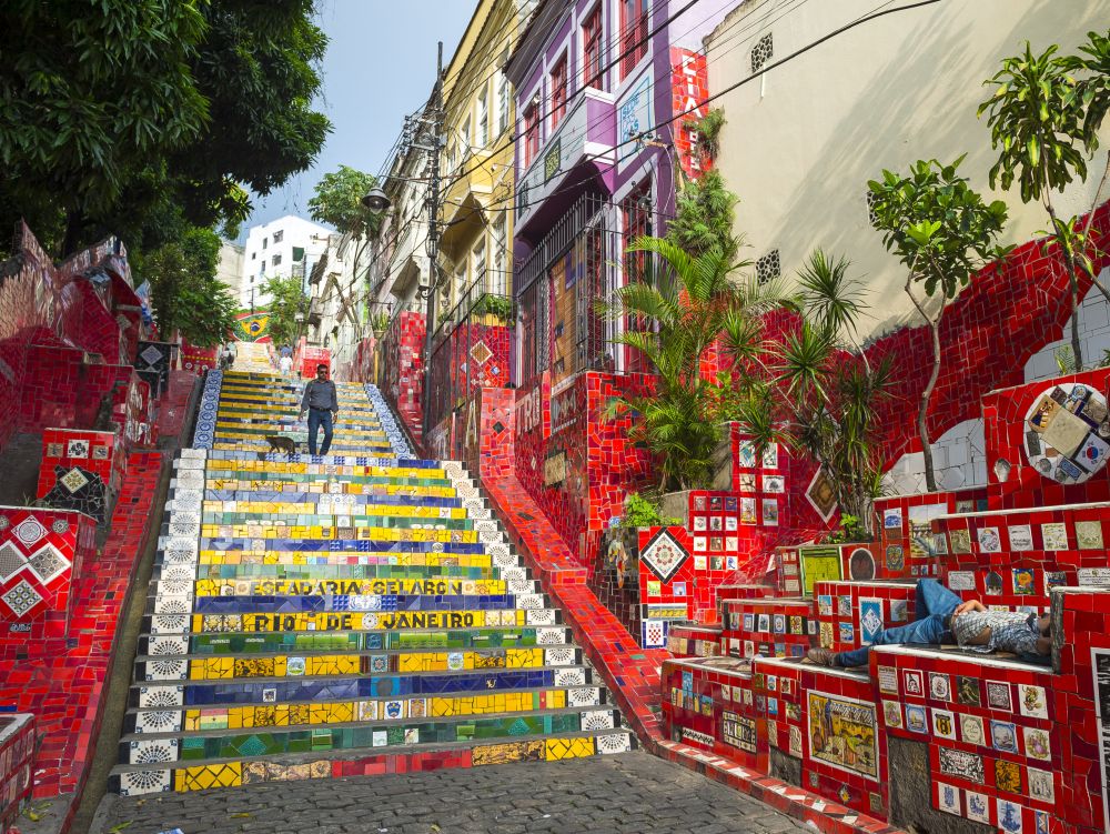 Escaliers de Jorge Selaron