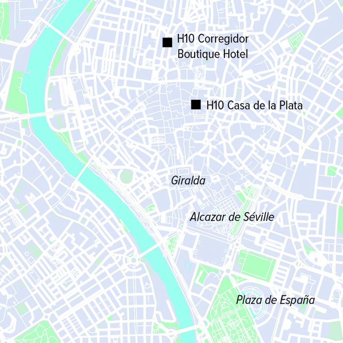 Carte Séville
