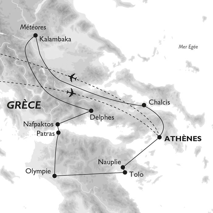 Grèce antique et Météores