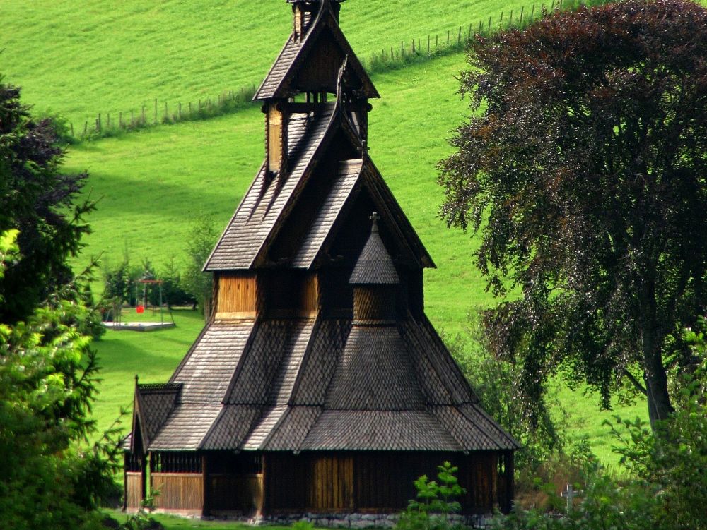 Eglise en bois debout, Hopperstad