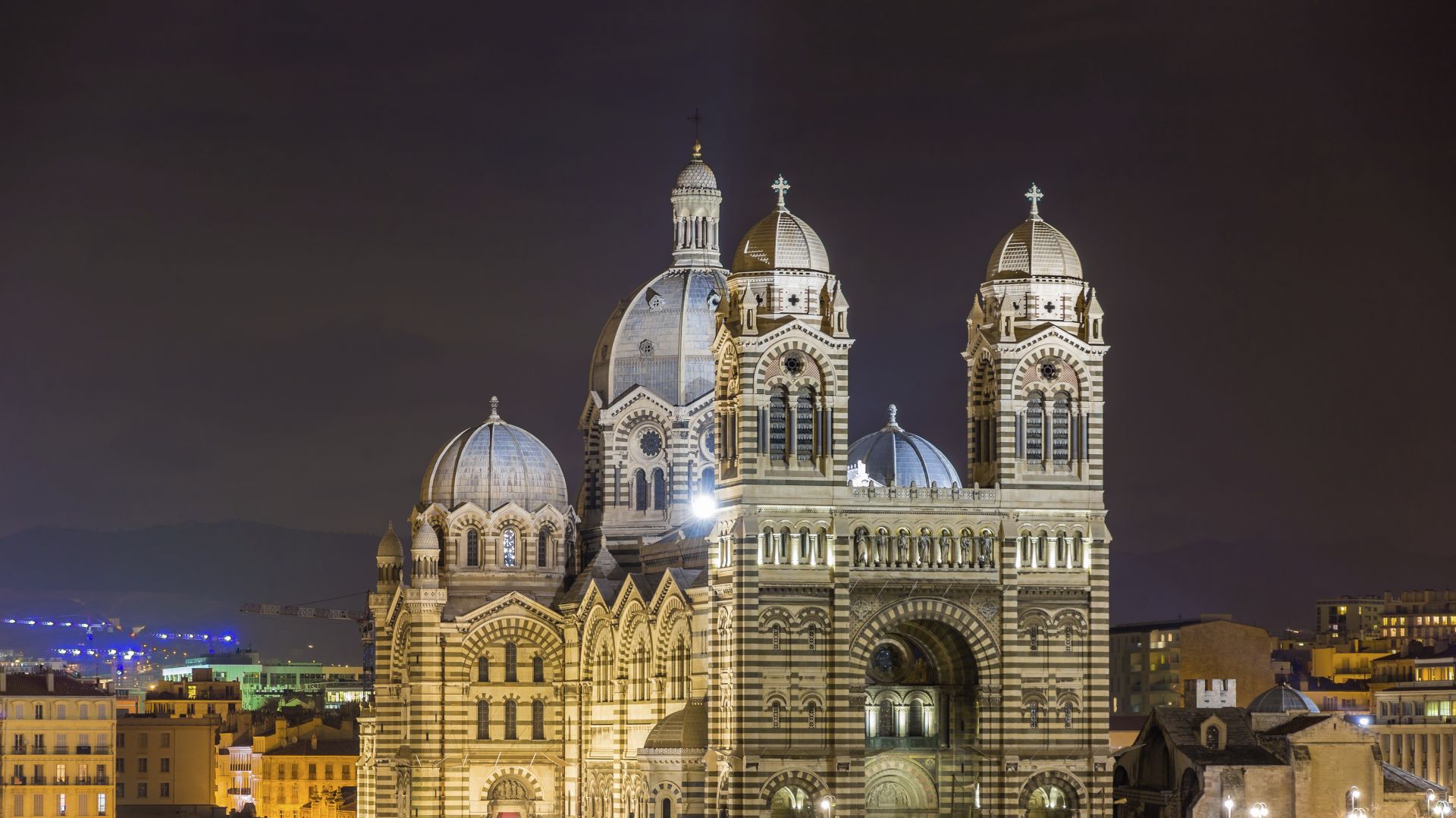 Marseille : cathédrale Sainte-Marie-Majeure