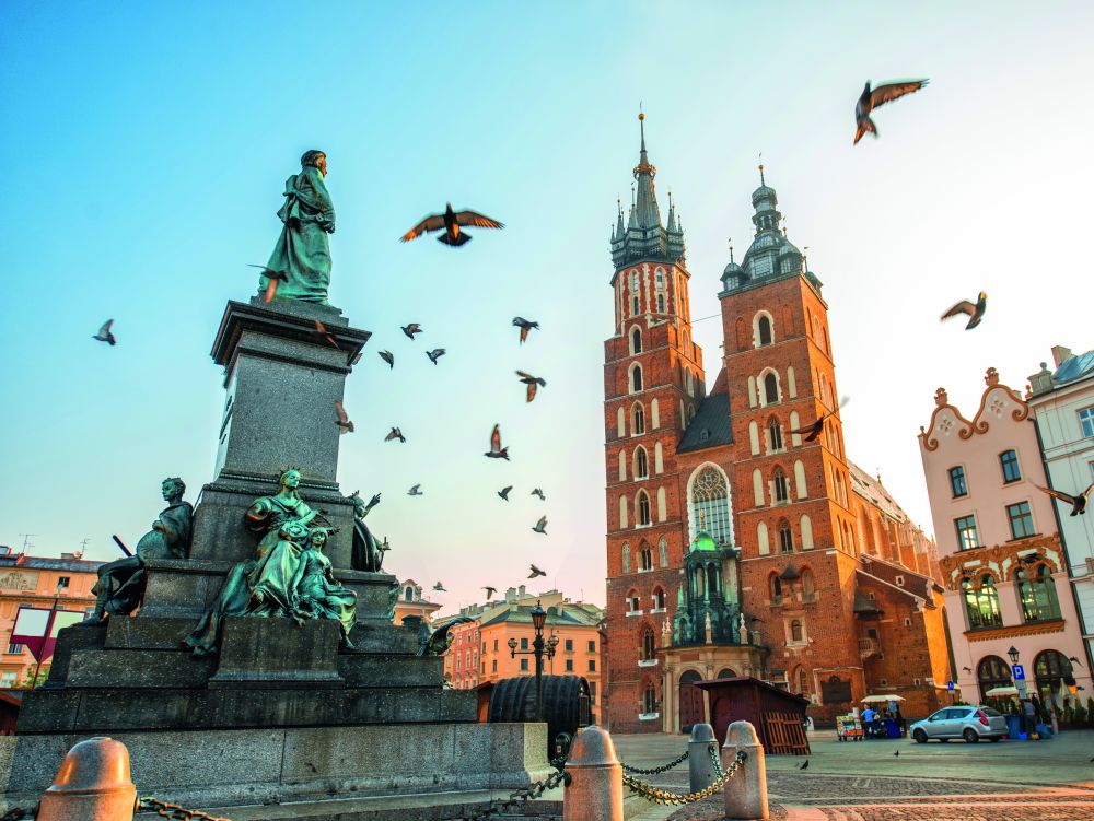 Cracovie : église Sainte-Marie