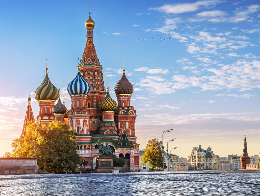 Moscou : cathédrale Basile-le-Bienheureux
