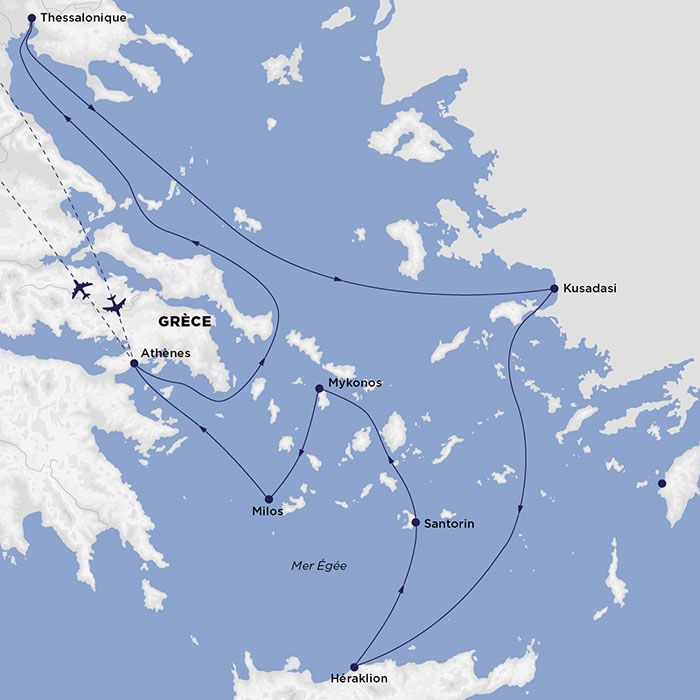Nouvelle carte Croisière "Secrets de Byzance" 2023