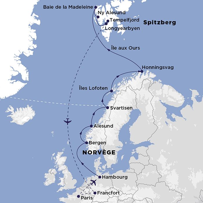 Fjords, lofoten et Spitzberg 2023