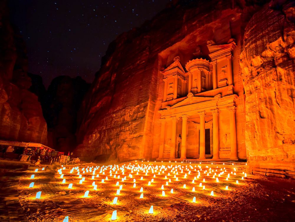 Petra by Night