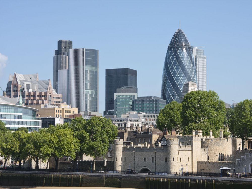 Gherkin et la Tour de Londres