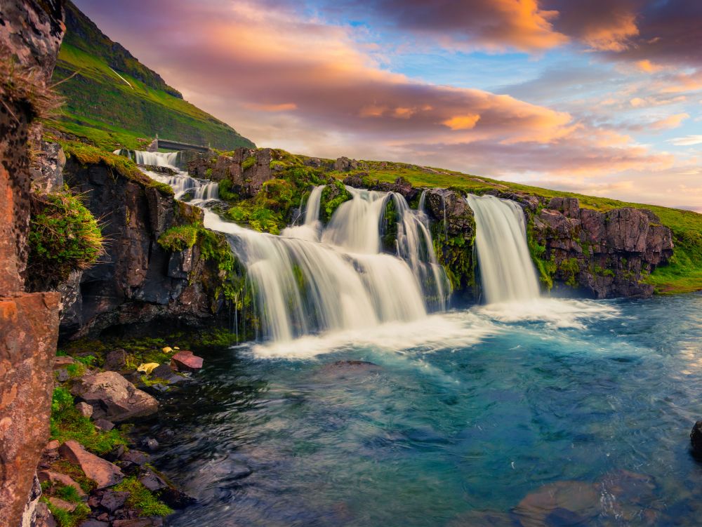 Kirkjufellsfoss - péninsule de Snaefellsnes