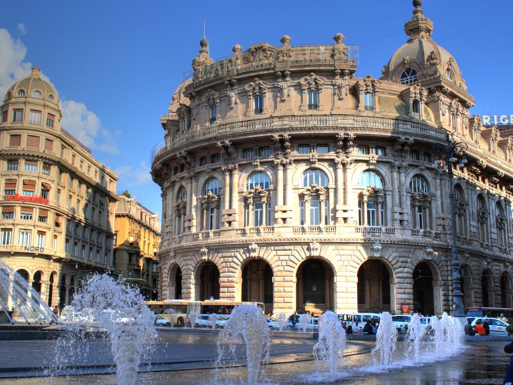 Gênes - Piazza di Ferrari