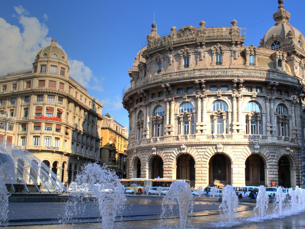 Gênes - Piazza di Ferrari