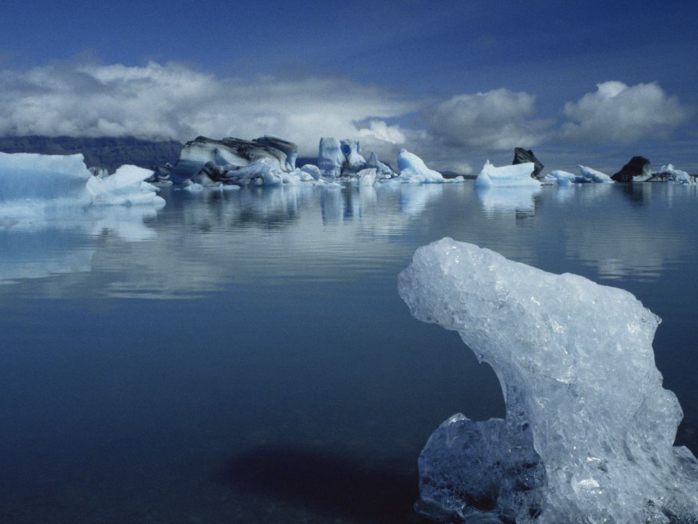 Jokullsarlon lake iceland