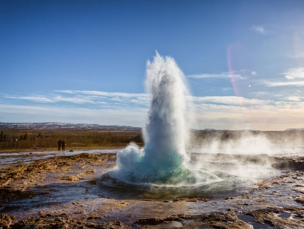 Strokkur geysir eruption