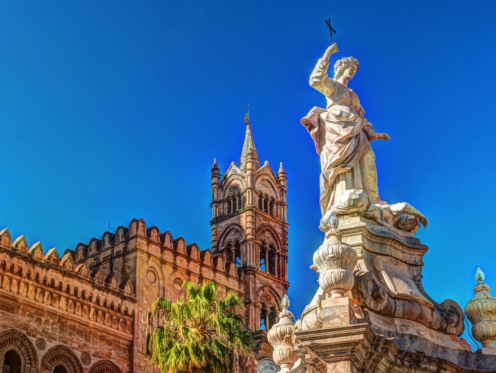 Palermo Cathedral church, Sicily, Italy