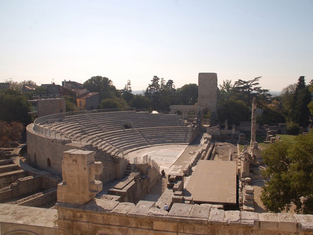 France-Rhone-Saone-Rhone-Arles-theatre-antique