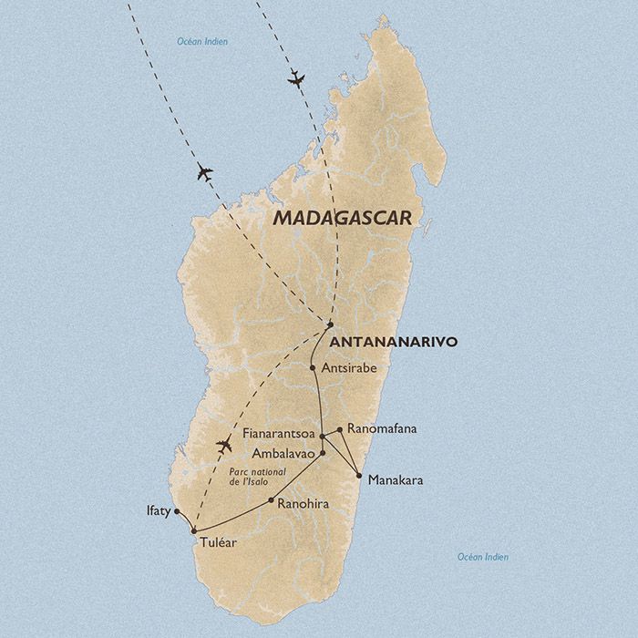 Carte Madagascar 2024