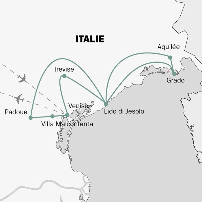 carte Vénétie 2026