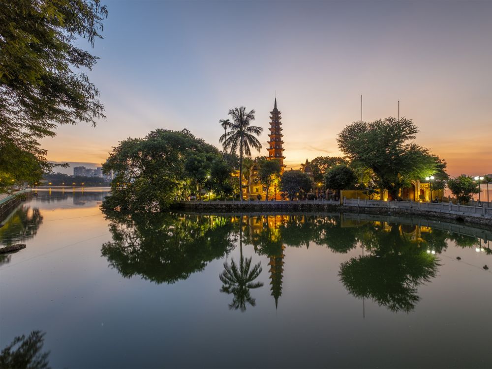 Pagode Tran Quoc à Hanoï