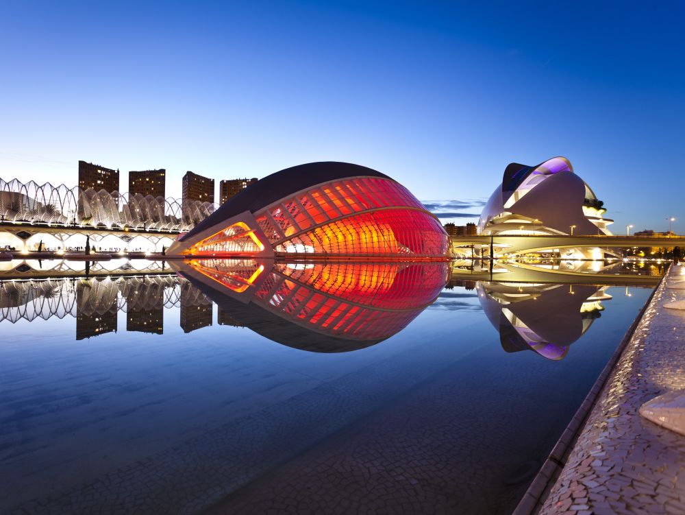 City of arts and Sciences at Valencia, Spain