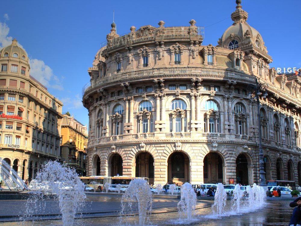 Gênes - Piazza di Ferrari