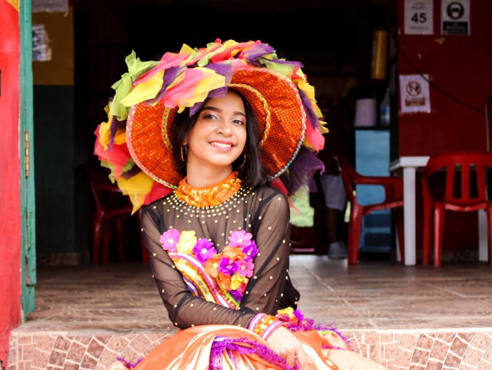 jeune fille colombienne