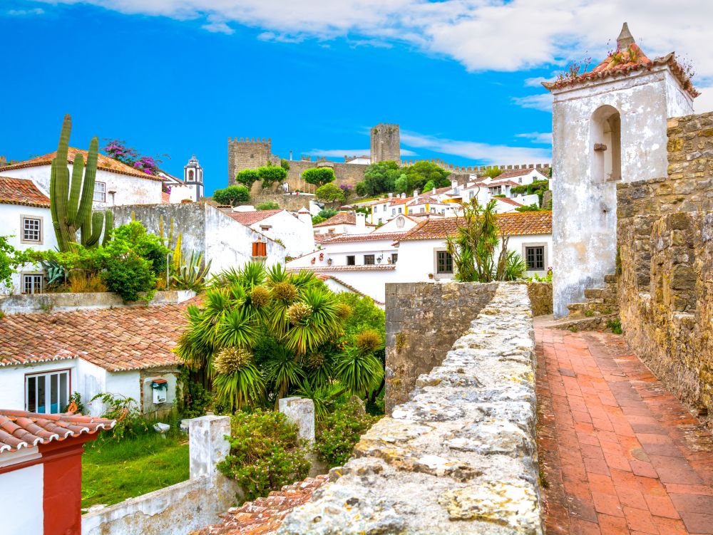 Obidos, ville fortifiée dans la région de Lisbonne