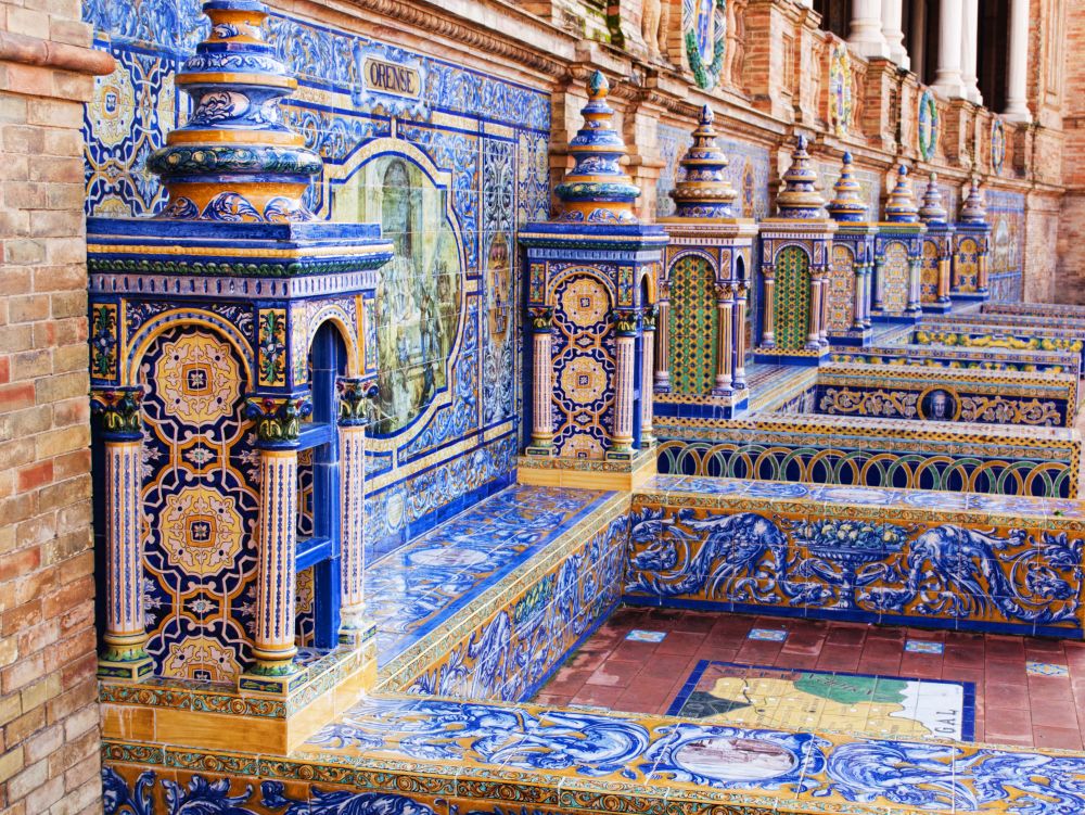 Azulejos – Plaza de España – Séville