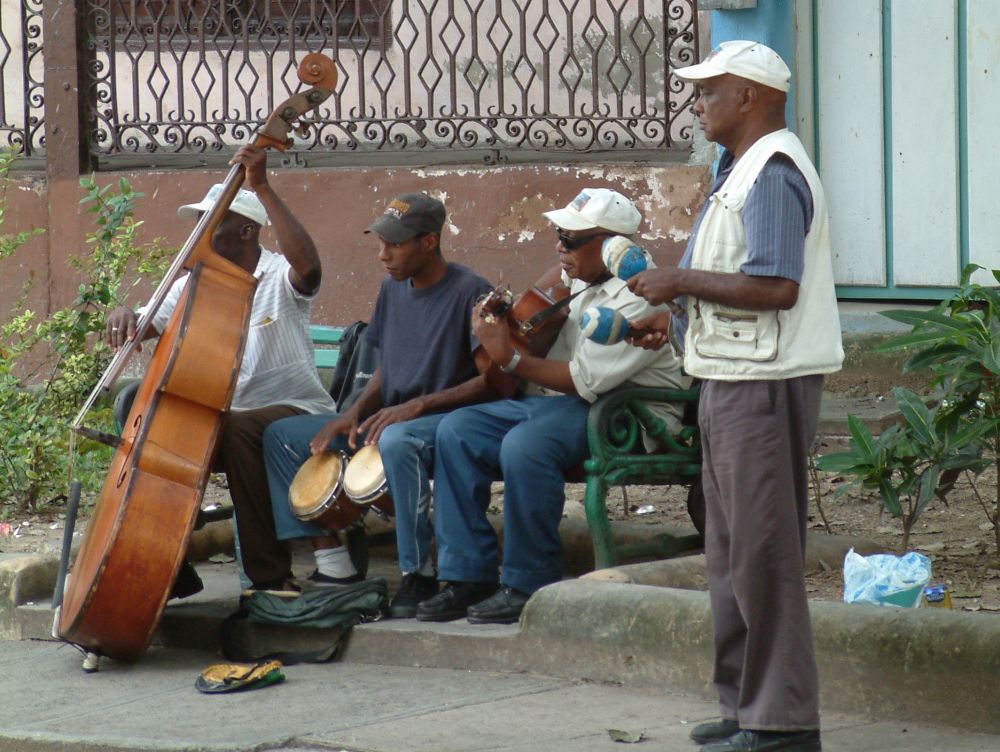 Musiciens à Cuba