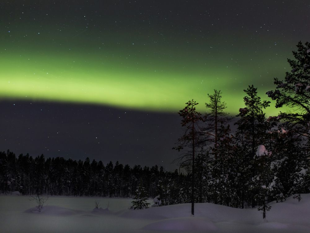 Aurore boréale Inari