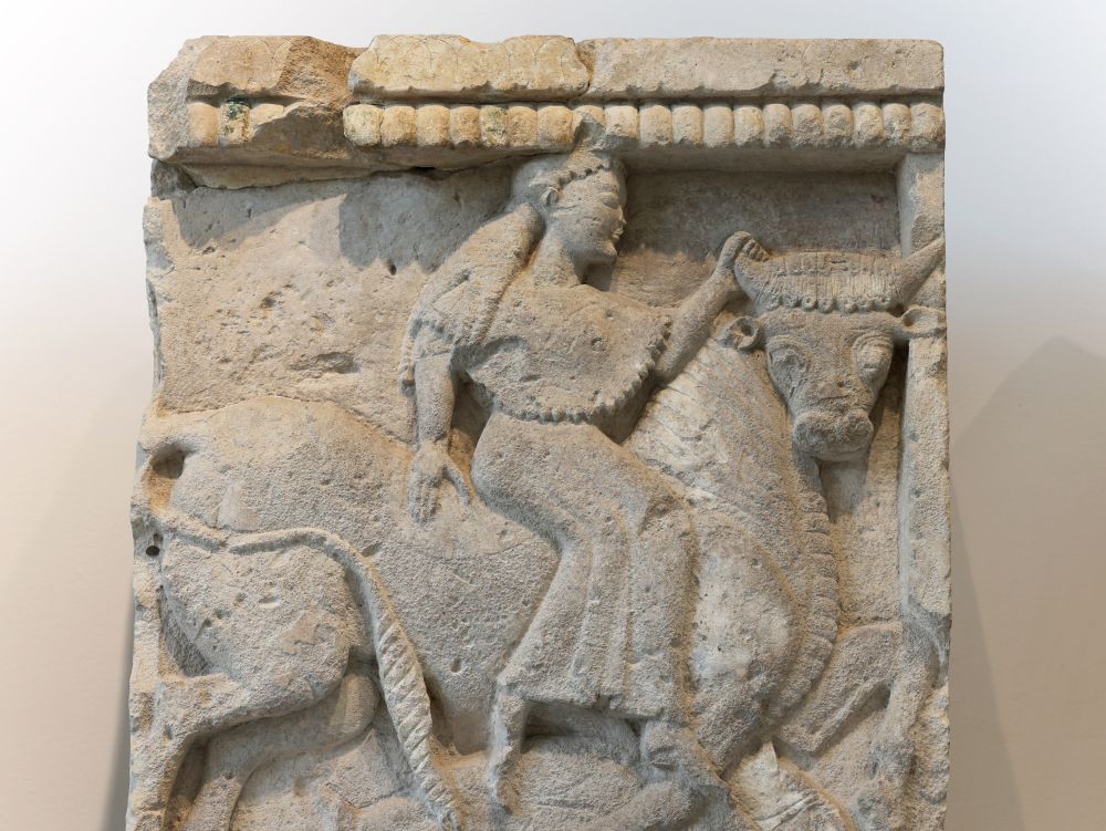 Palerme, musée archologique, métope de Sélinonte