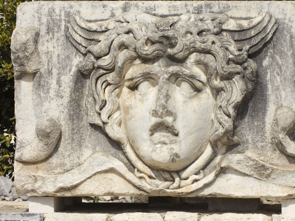 Didymes, tête de Gorgone