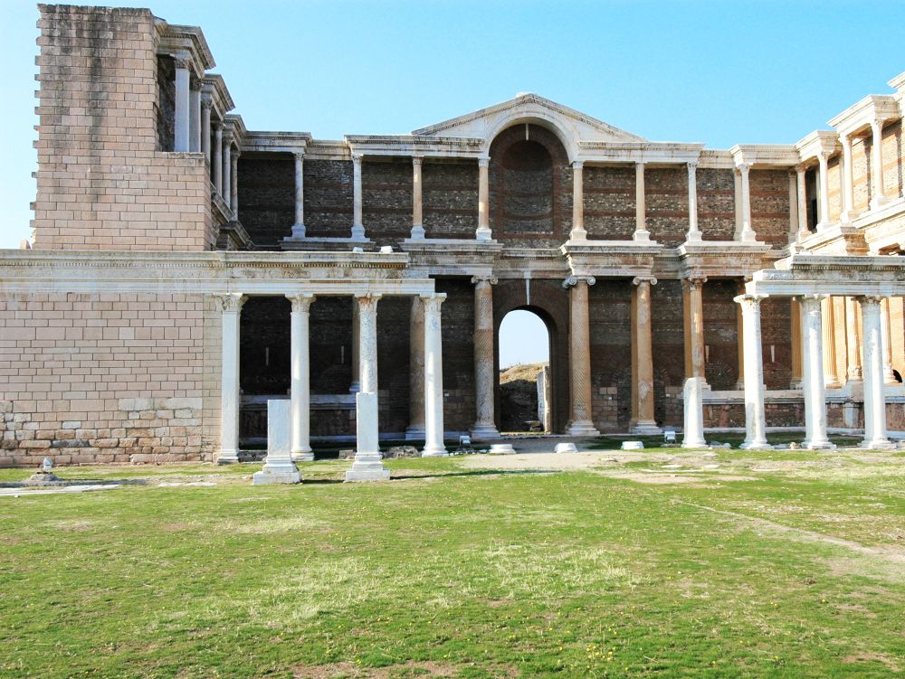 Sardes, thermes romains