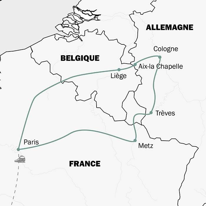 carte 2025 héritage romain
