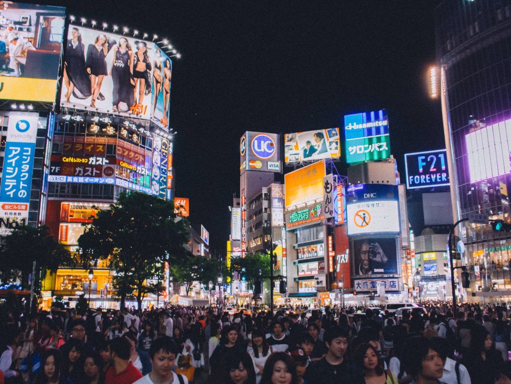 Shibuya crossing - Tokyo
