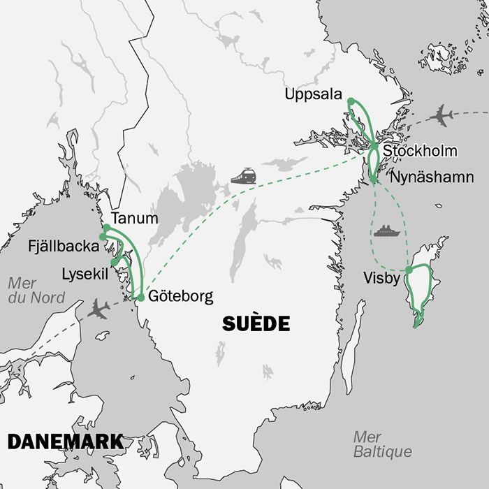 carte Suède