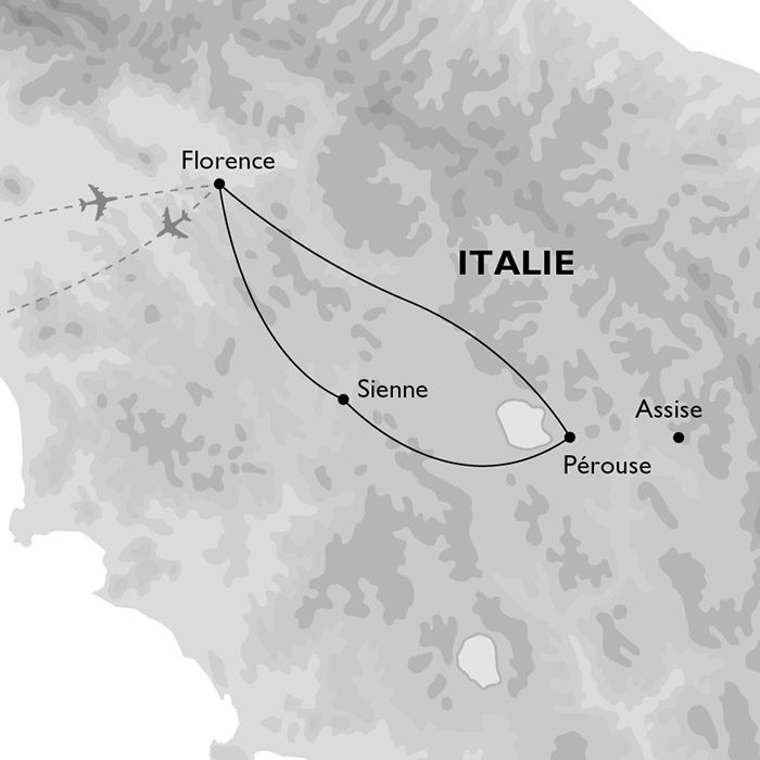 Toscane et Ombrie