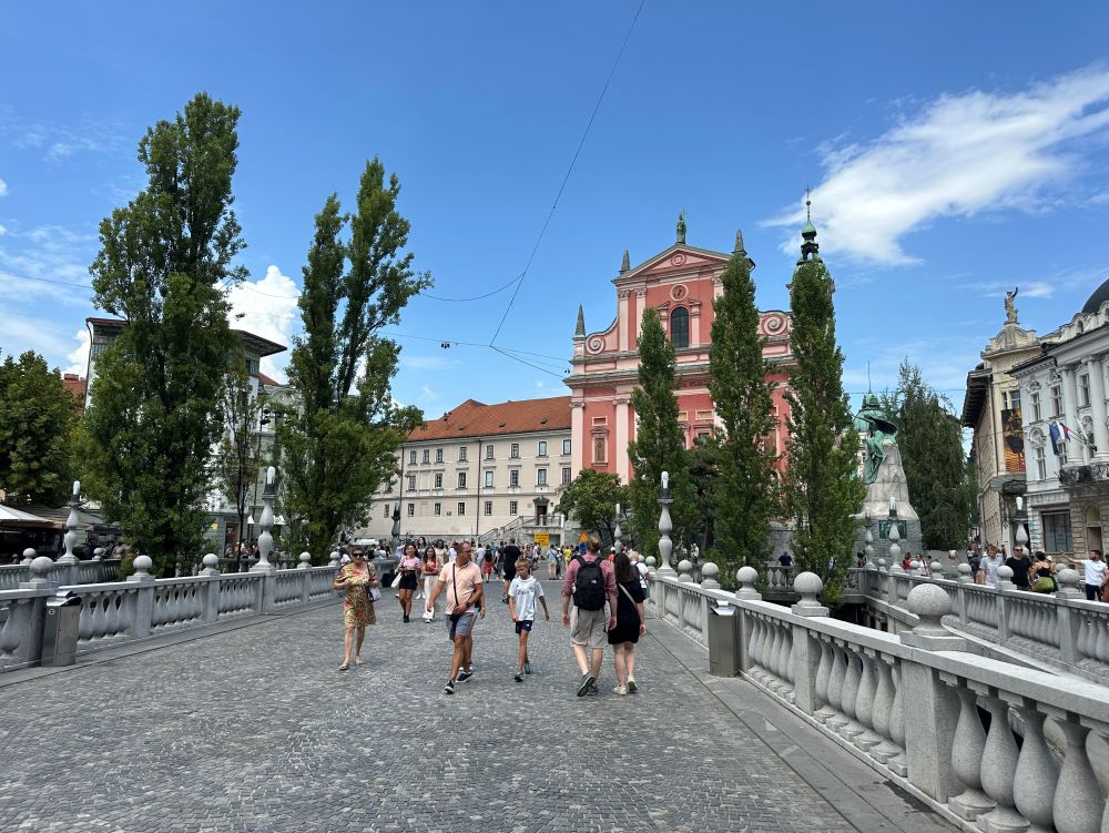Ljubljana - les 3 ponts