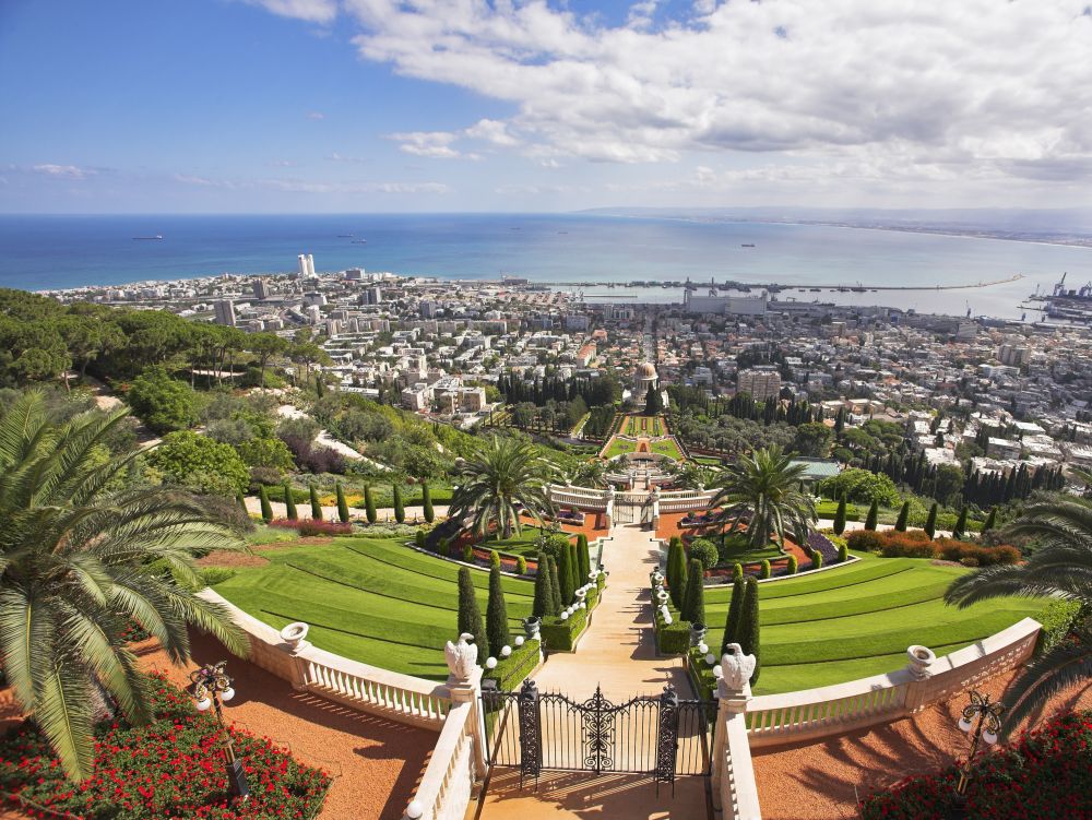 Haifa, les Jardins de Bahai