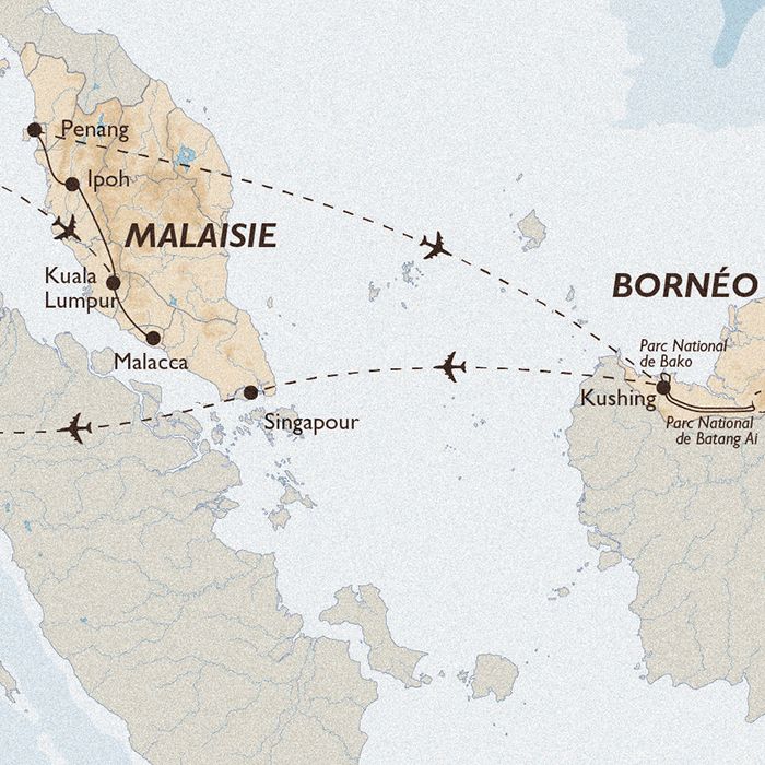 carte Malaisie