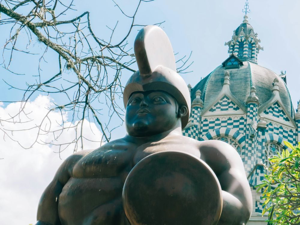 Plaza Botero à Medellin