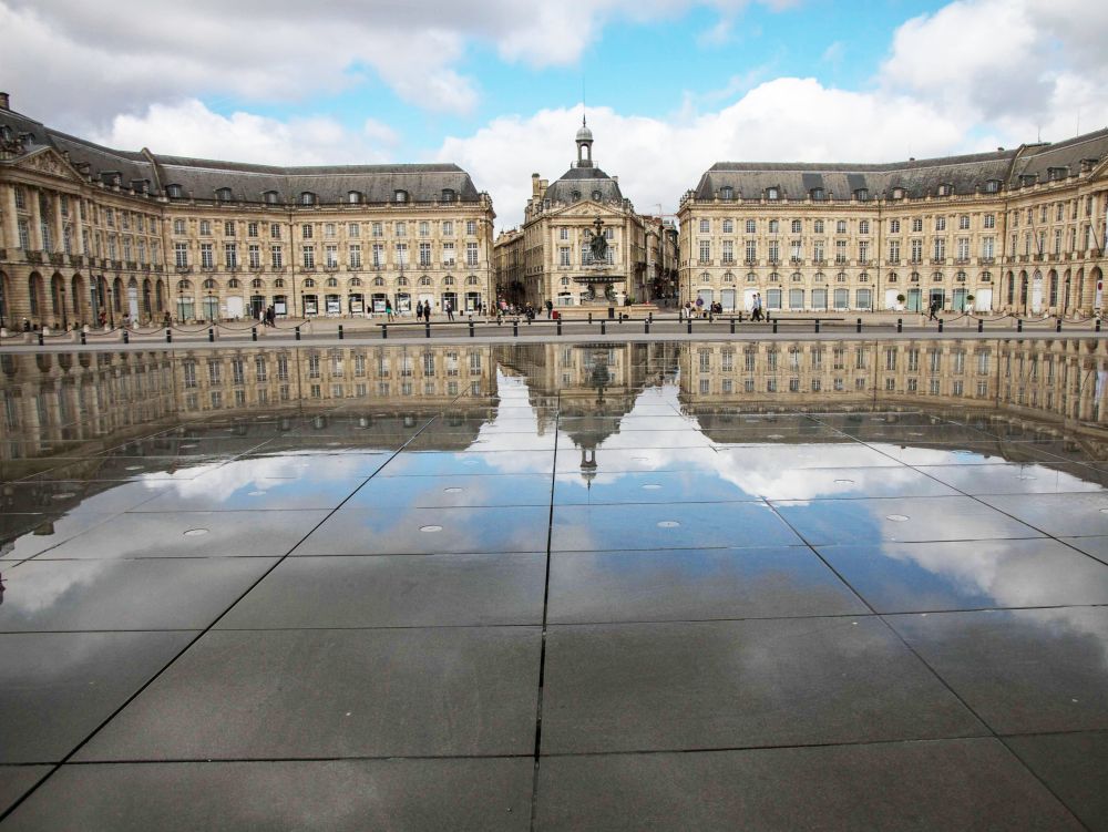 Bordeaux, place de la Bourse