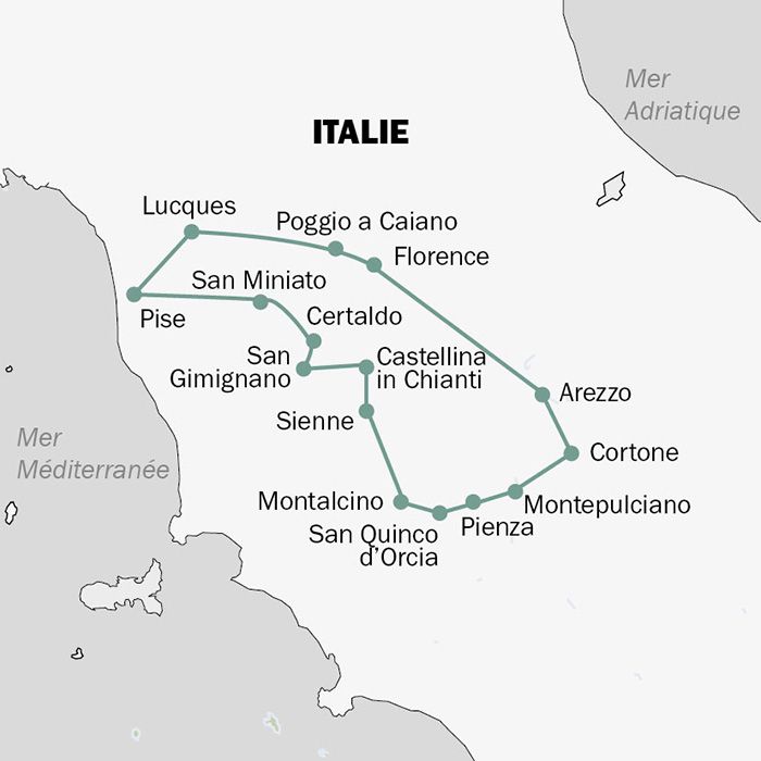 Grand Tour Toscane 2026