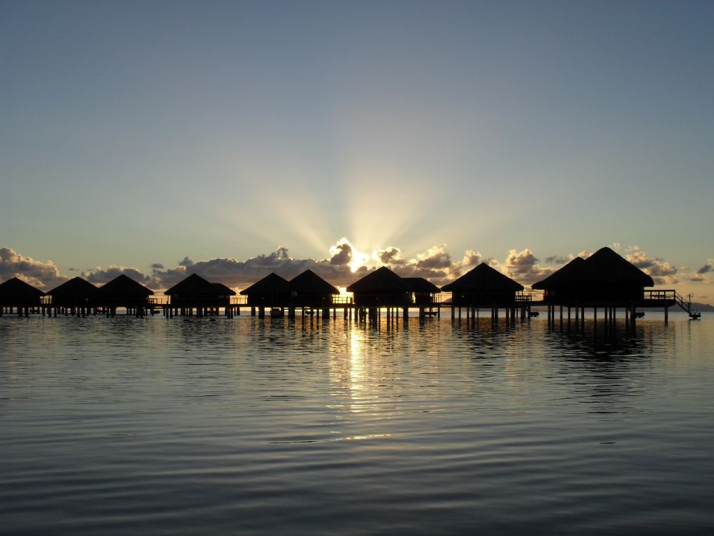 Bora Bora - pilotis