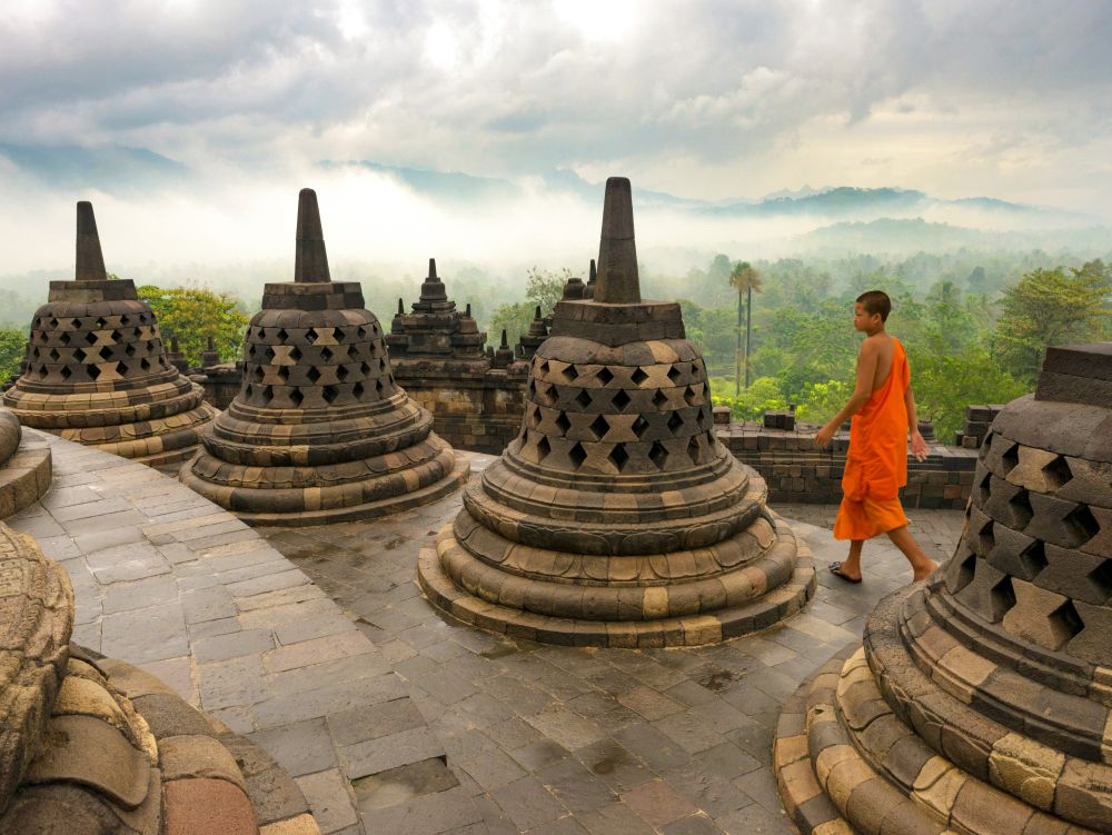 Temple Borobudur, Java