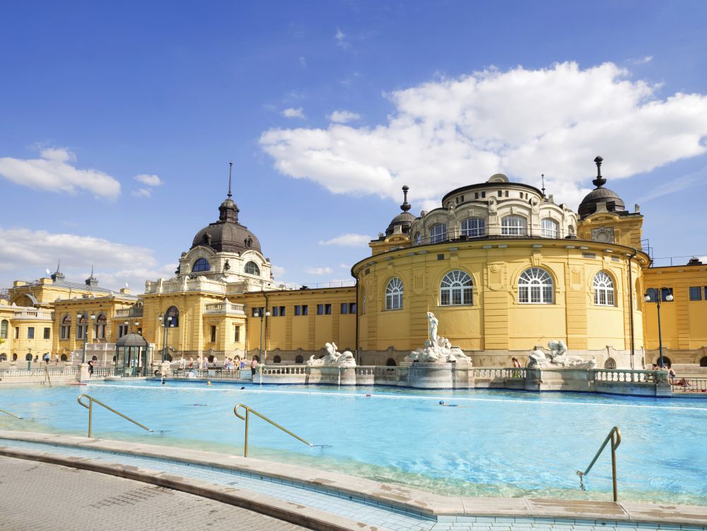 Bains Szechnyi à Budapest
