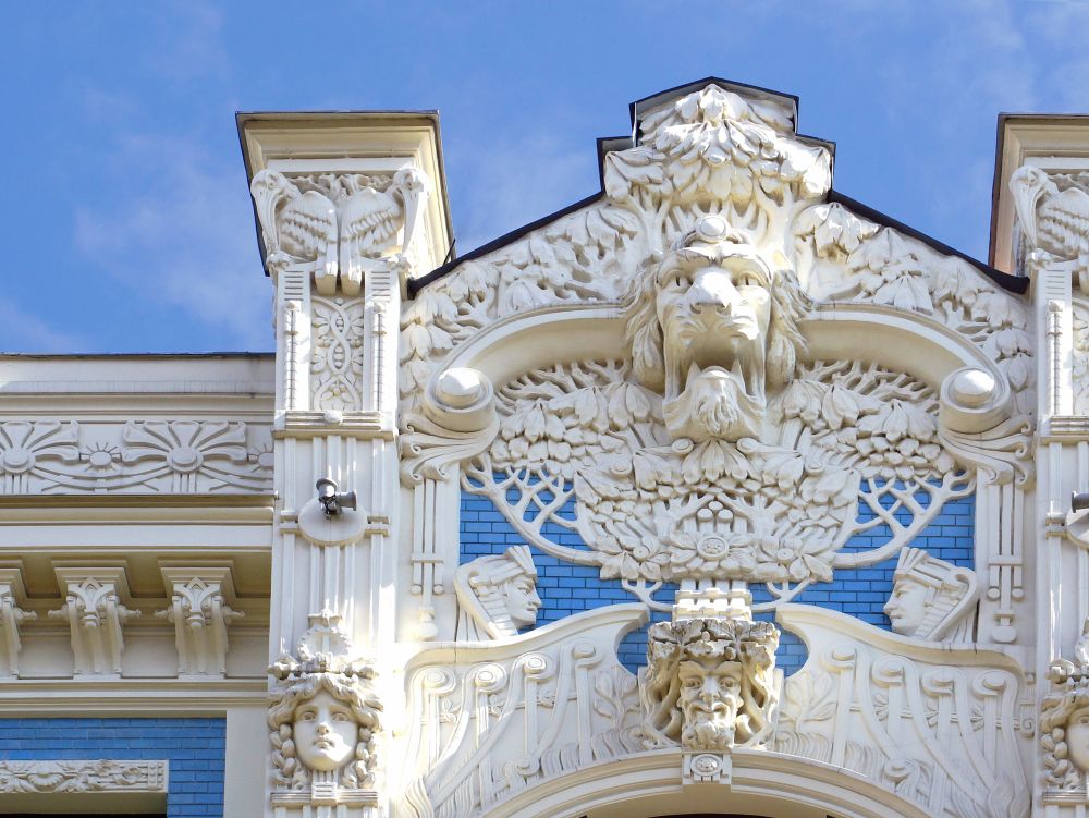 façade art nouveau Riga