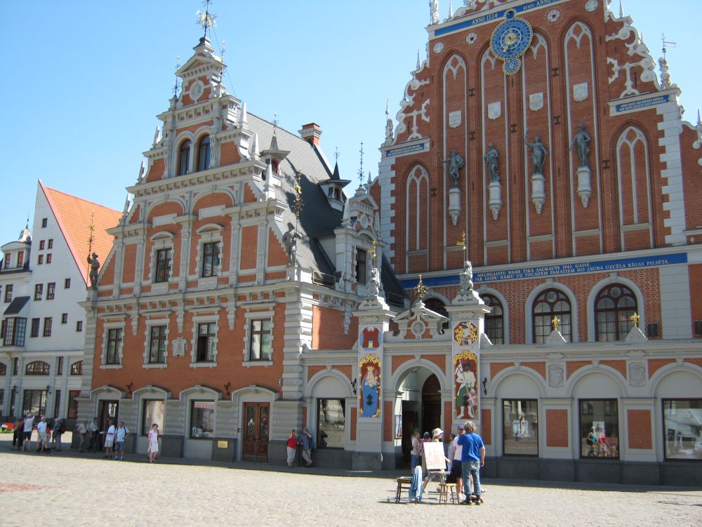 Riga : Maison des Têtes noires