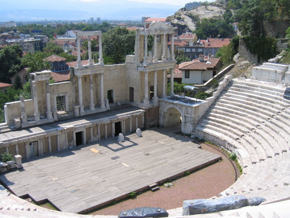 Plovdiv : théâtre romain