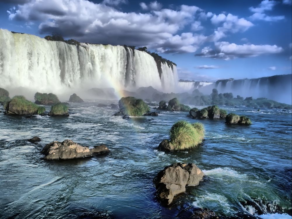 Chutes d'Iguacu vues du côté brésilien