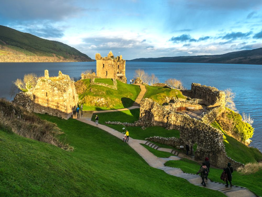 Urquhart Castle and Loch Ness