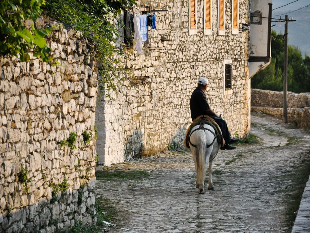 Scène de village